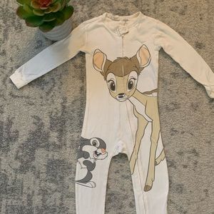 Baby gap Disney thumper Bambi  onesie organic